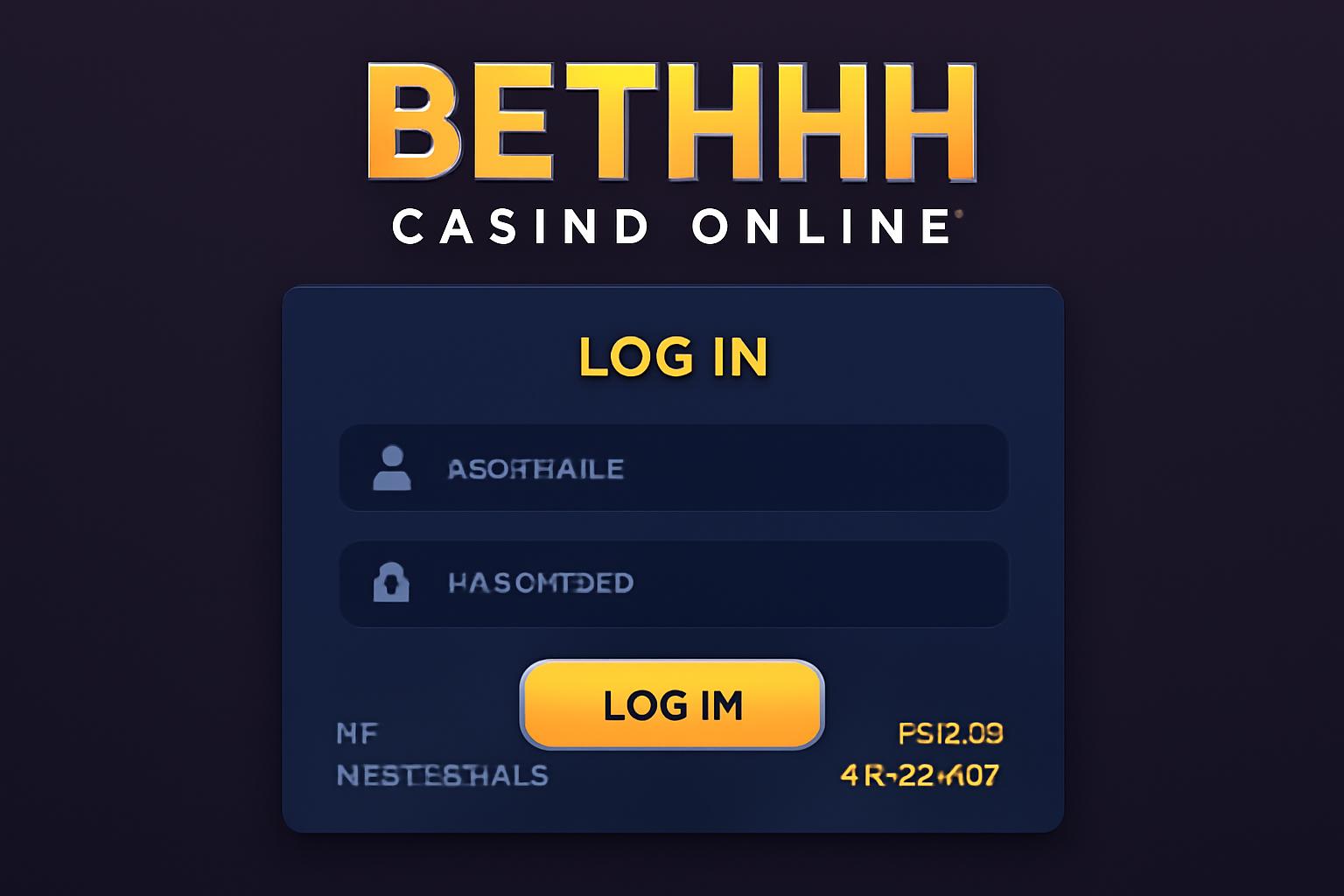 Login no Cassino BETHHH